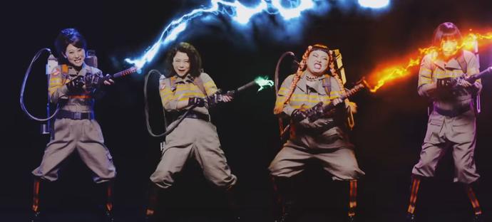 Zobacz japoński cover motywu przewodniego "Ghostbusters"