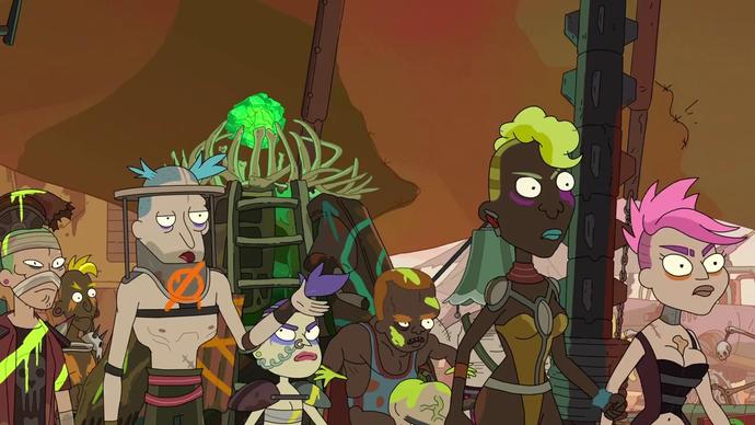 Rick and Morty mad max