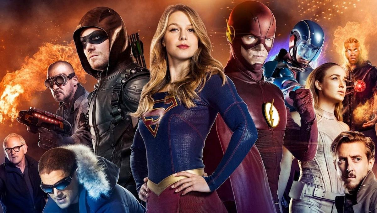 arrowverse crossover dc cw arrow flash supergirl legends