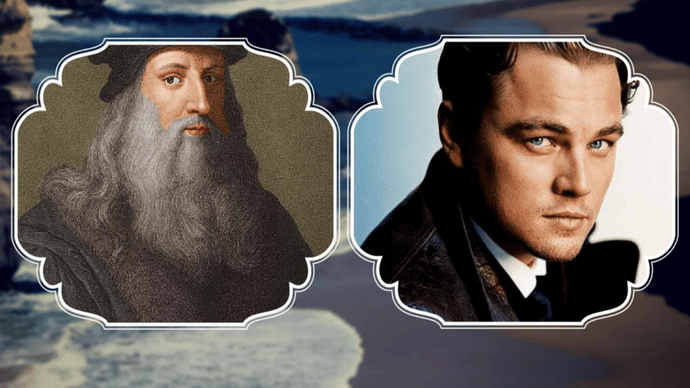 Leonardo DiCaprio i Leonardo da Vinci