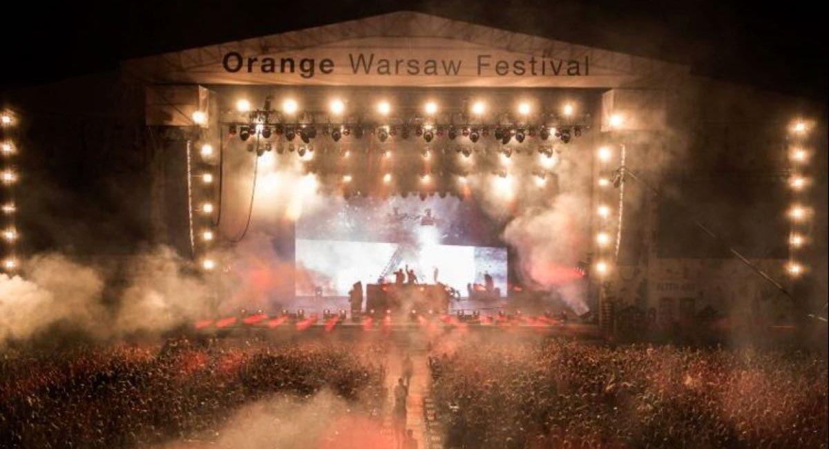 Koncert w trakcie Orange Warsaw Festival 2018