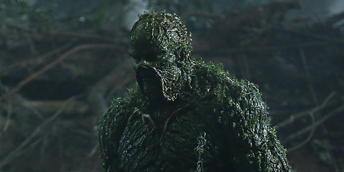 kadr z serialu The Swamp Thing, skasowanego przez DC Ubiverse po jednym odcinku