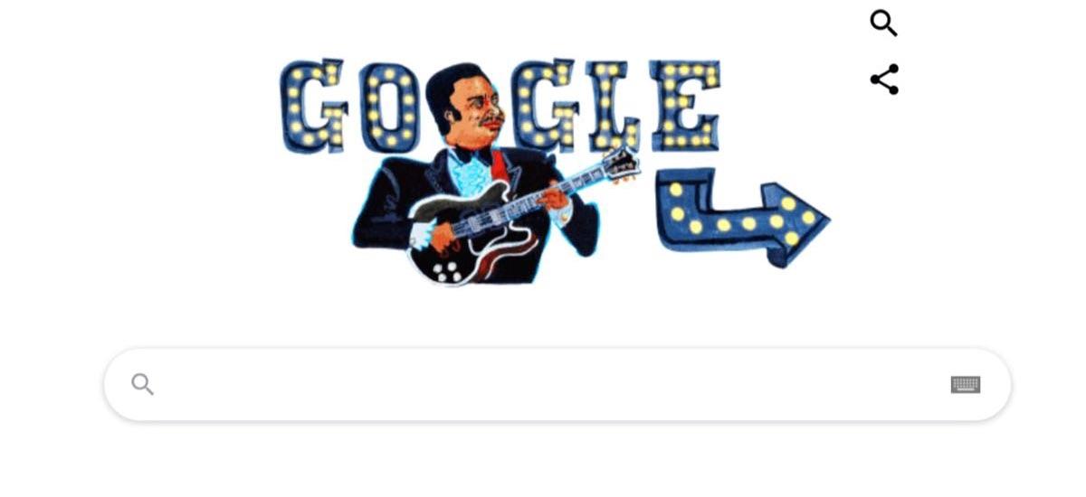 B.B King - sylwetka muzyka upamiętnionego Google Doodle