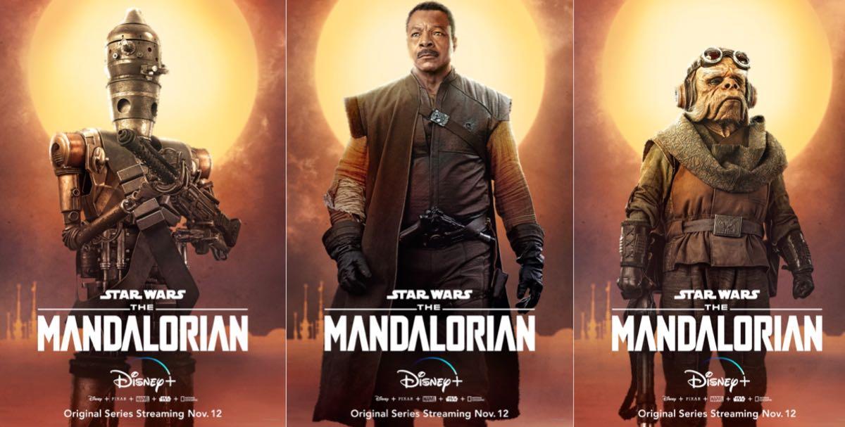 The Mandalorian - plakaty serialu Disney+ 