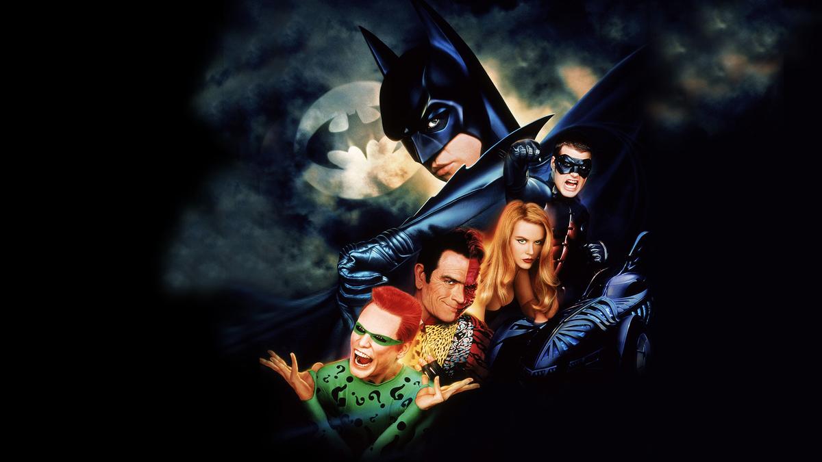 Plakat promujący film Batman Forever