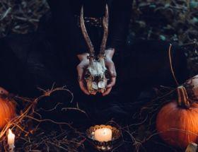 Halloween horror nauka badanie