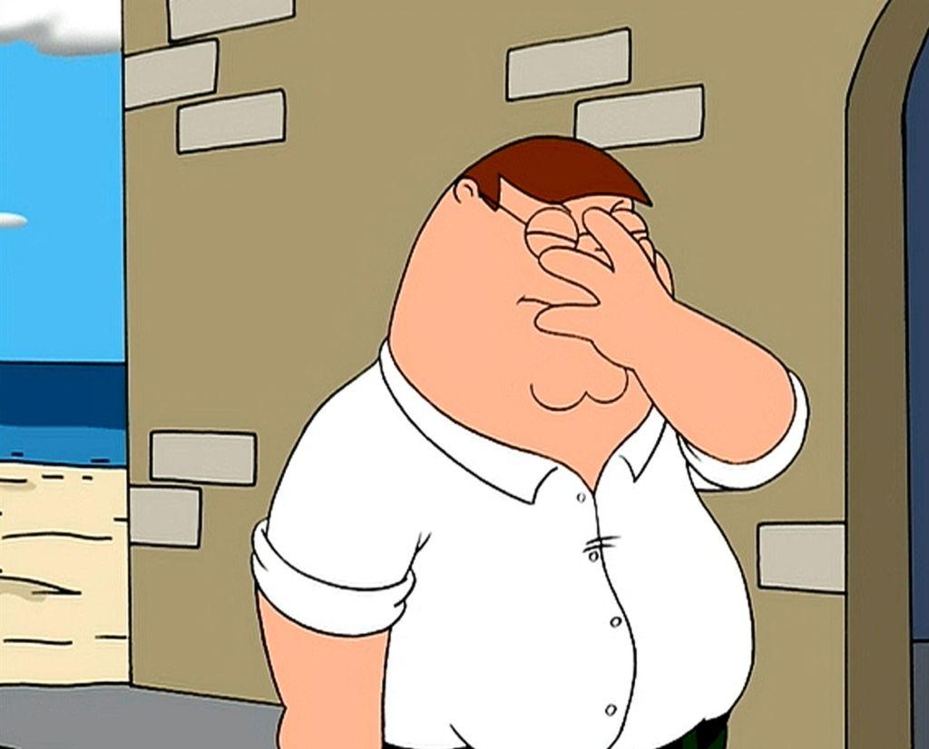 Kadr z serialu Family Guy 