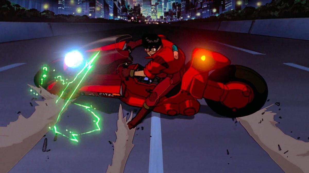 Akira - kadr z filmu anime z 1988 roku