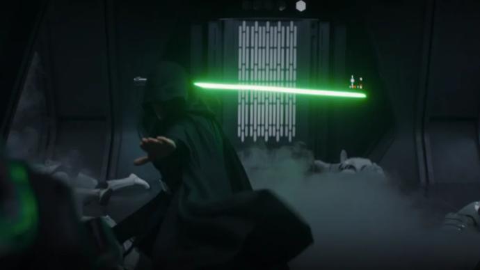 Luke Skywalker w finale 2 sezonu The Mandalorian
