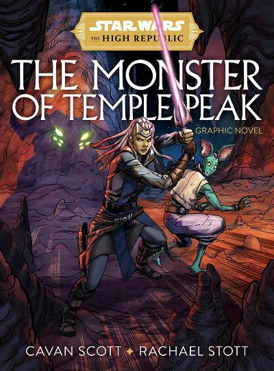 Okładka książki star wars The monster of temple peak 