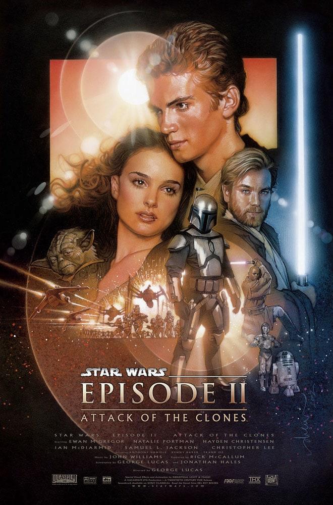 Gwiezdne wojny: Atak klonów (plakat) 