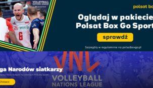 siatkówka liga narodów terminarz polska polsat box go