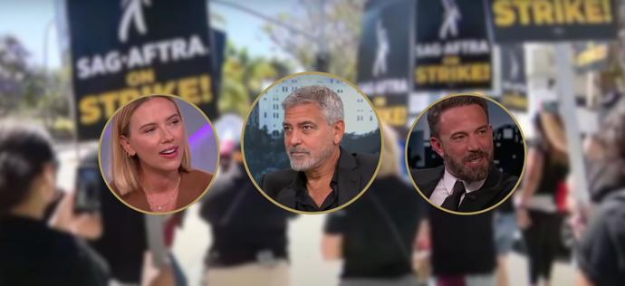 Gwiazdy chcą zakończyć strajk aktorów. Clooney, Johanson i inni proponują rozwiązanie