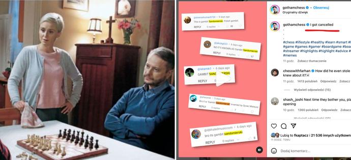 ojciec mateusz szachy gambit sandomierski gothamchess levy rozman instagram